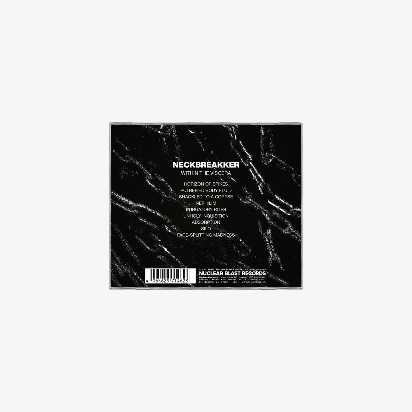 JEWEL CASE CD - WITHIN THE VISCERA